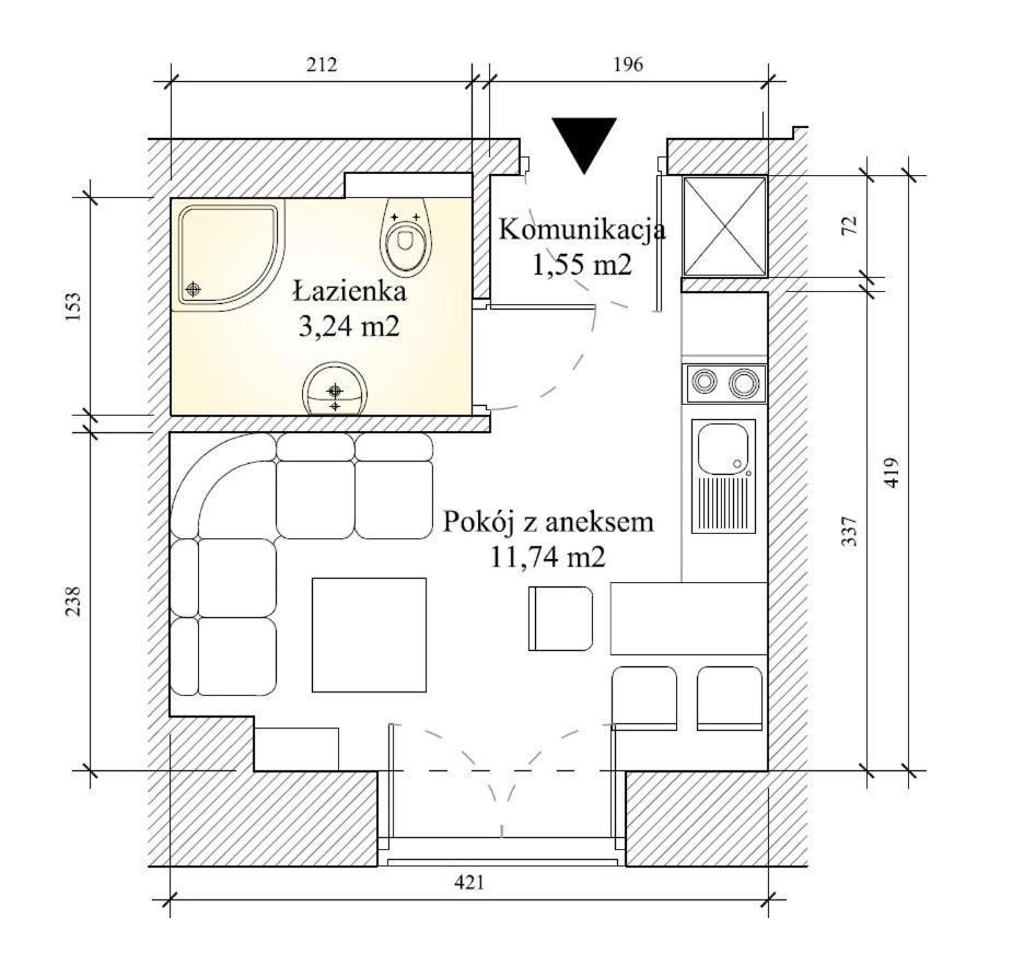 Villa Baltic Chalupy - Apartament Nr 1 외부 사진